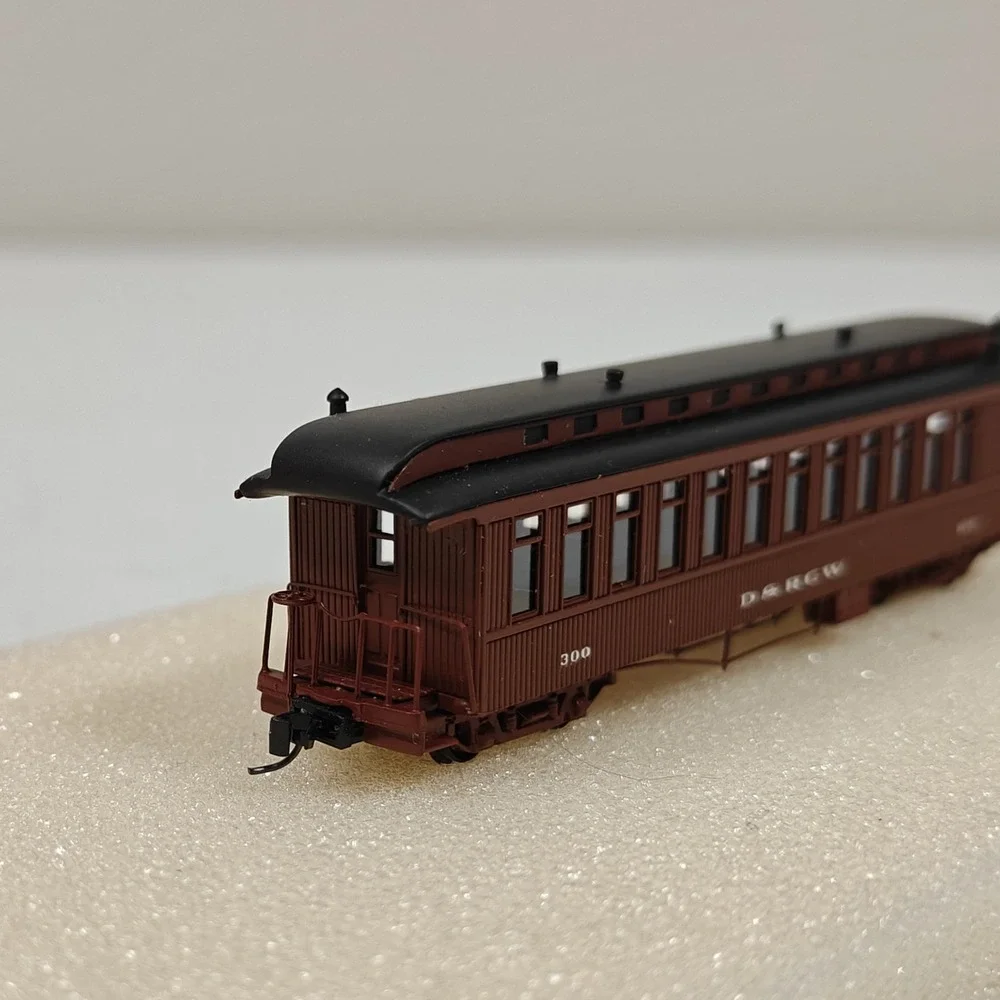 Lok 14 27005 D&RGW Coach #300 Denver & Rio Grande Western Nn3 Scale Brass READ